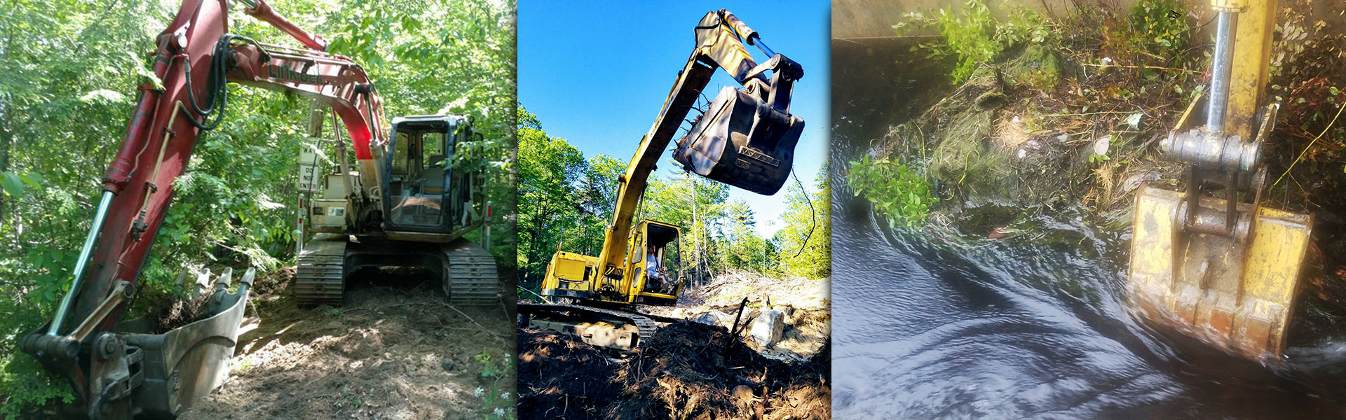 Boulder Creek Excavation and Landscaping of New Hampshire. Located in Hillsborough and Windsor, New Hampshire.